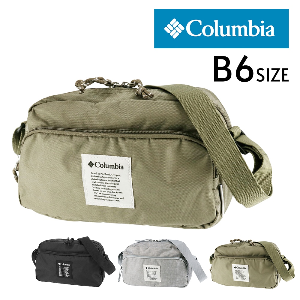 コロンビア ショルダーバッグ B6 Columbia アイアンロメオミニショルダー PU8823 3.ベージュ -23