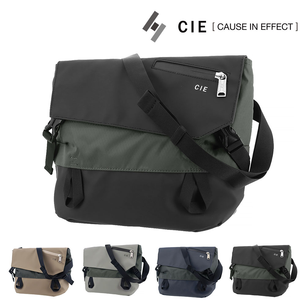 シー CIE ショルダーバッグ VARIOUS SHOULDER 021802 1.ブラック -10 メンズ レディース 斜め掛け CIE バリアス ショルダー01 B5サイズ 日本製