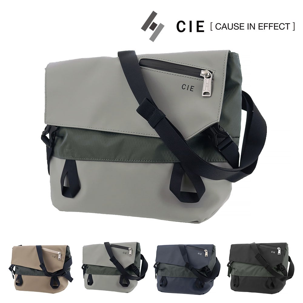 シー CIE ショルダーバッグ VARIOUS SHOULDER 021802 2.グレー -15 メンズ レディース 斜め掛け CIE バリアス ショルダー01 B5サイズ 日本製