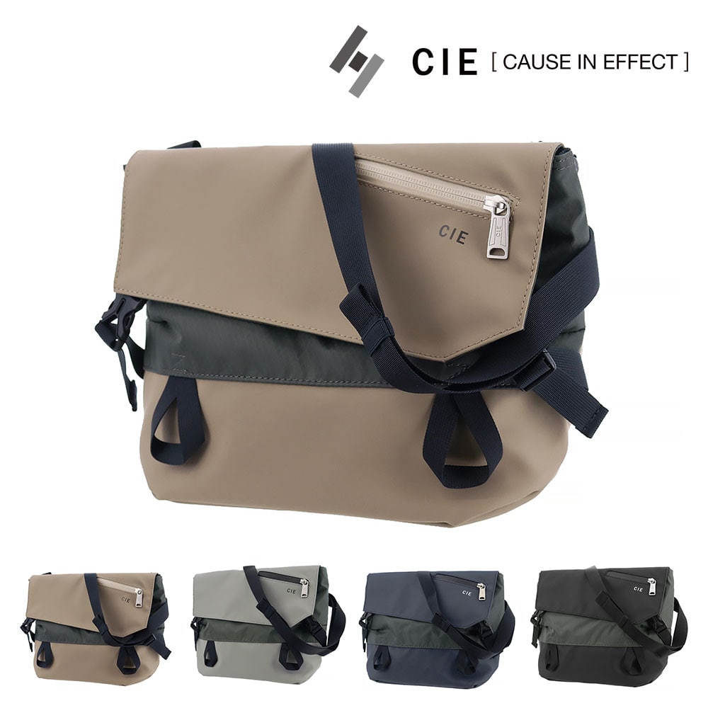 シー CIE ショルダーバッグ VARIOUS SHOULDER 021802 3.サンド -20 メンズ レディース 斜め掛け CIE バリアス ショルダー01 B5サイズ 日本製