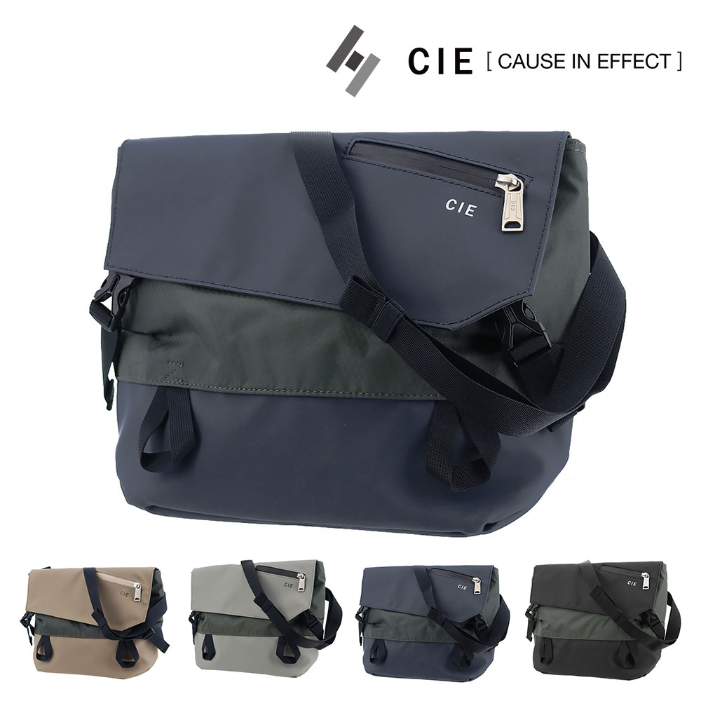 シー CIE ショルダーバッグ VARIOUS SHOULDER 021802 4.ネイビー -75 メンズ レディース 斜め掛け CIE バリアス ショルダー01 B5サイズ 日本製