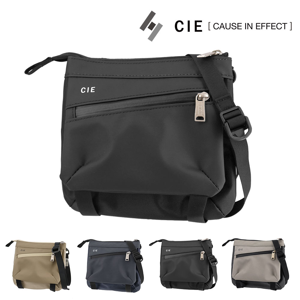 シー CIE ショルダーバッグ VARIOUS MINISHOULDER 021803 1.ブラック -10 メンズ レディース ミニショルダー01 B6サイズ 021803 日本製