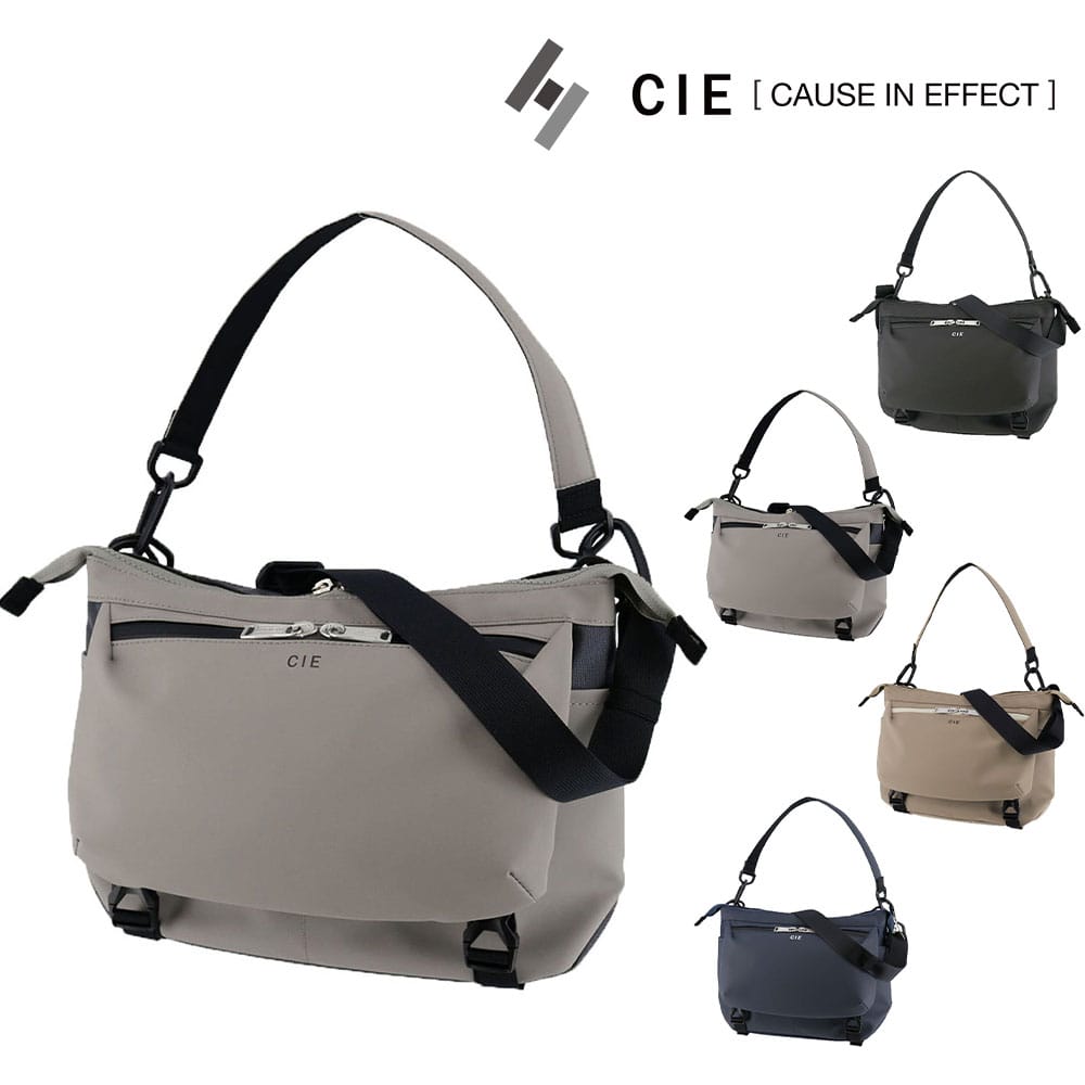シー CIE ショルダーバッグ VARIOUS SHOULDER 021824 2.グレー -15 メンズ レディース