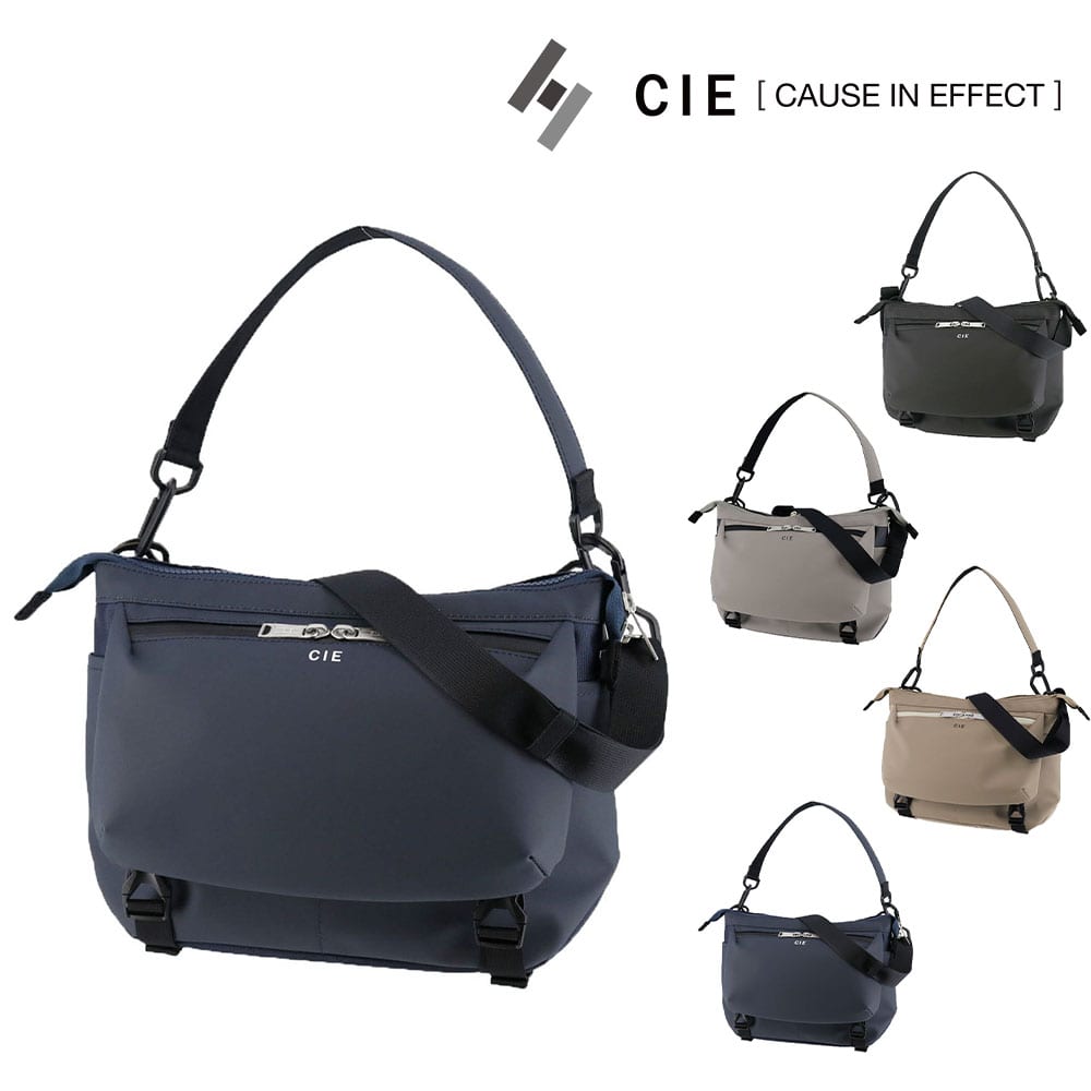 シー CIE ショルダーバッグ VARIOUS SHOULDER 021824 4.ネイビー -75 メンズ レディース