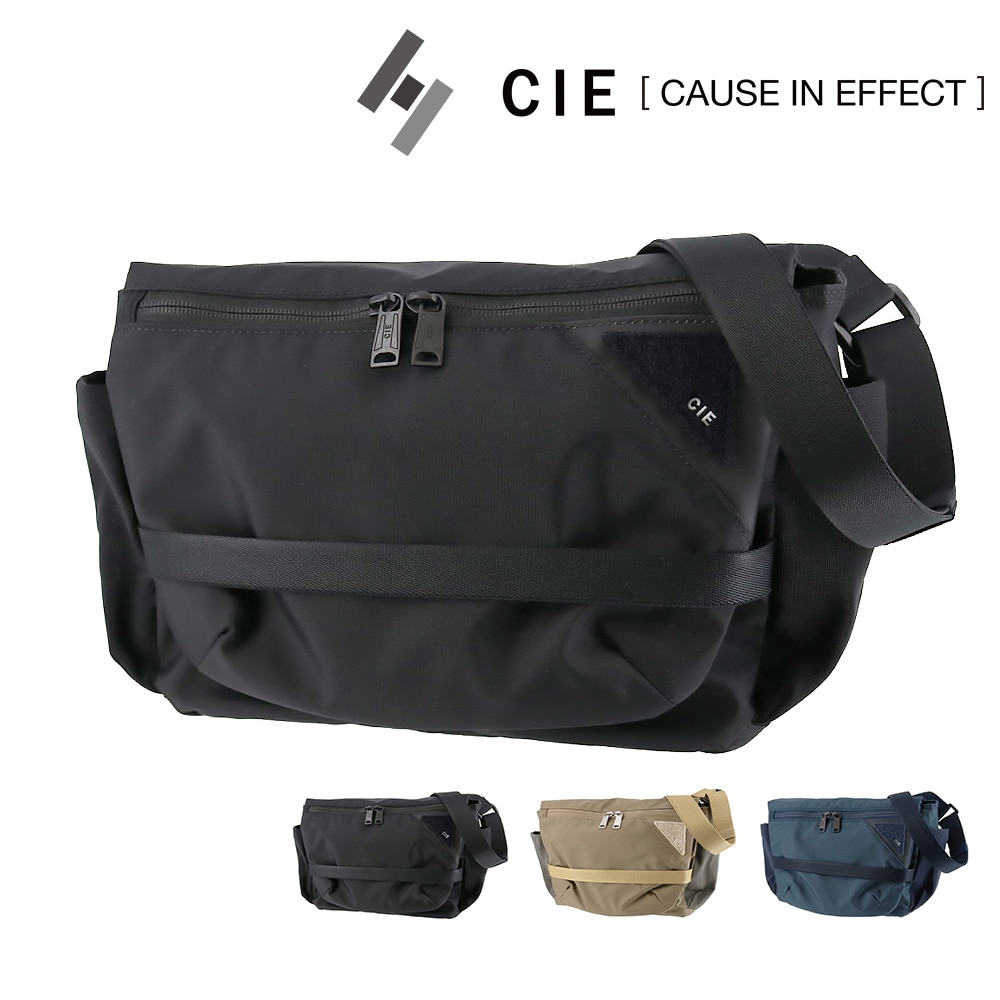 シー バッグ ショルダーバッグ 肩掛け 斜め掛け CIE フロウ ミニショルダーバッグ A5サイズ 022104 メンズ レディース 日本製 誕生日プレゼント ギフト 【正規代理店】 1.ブラック -10