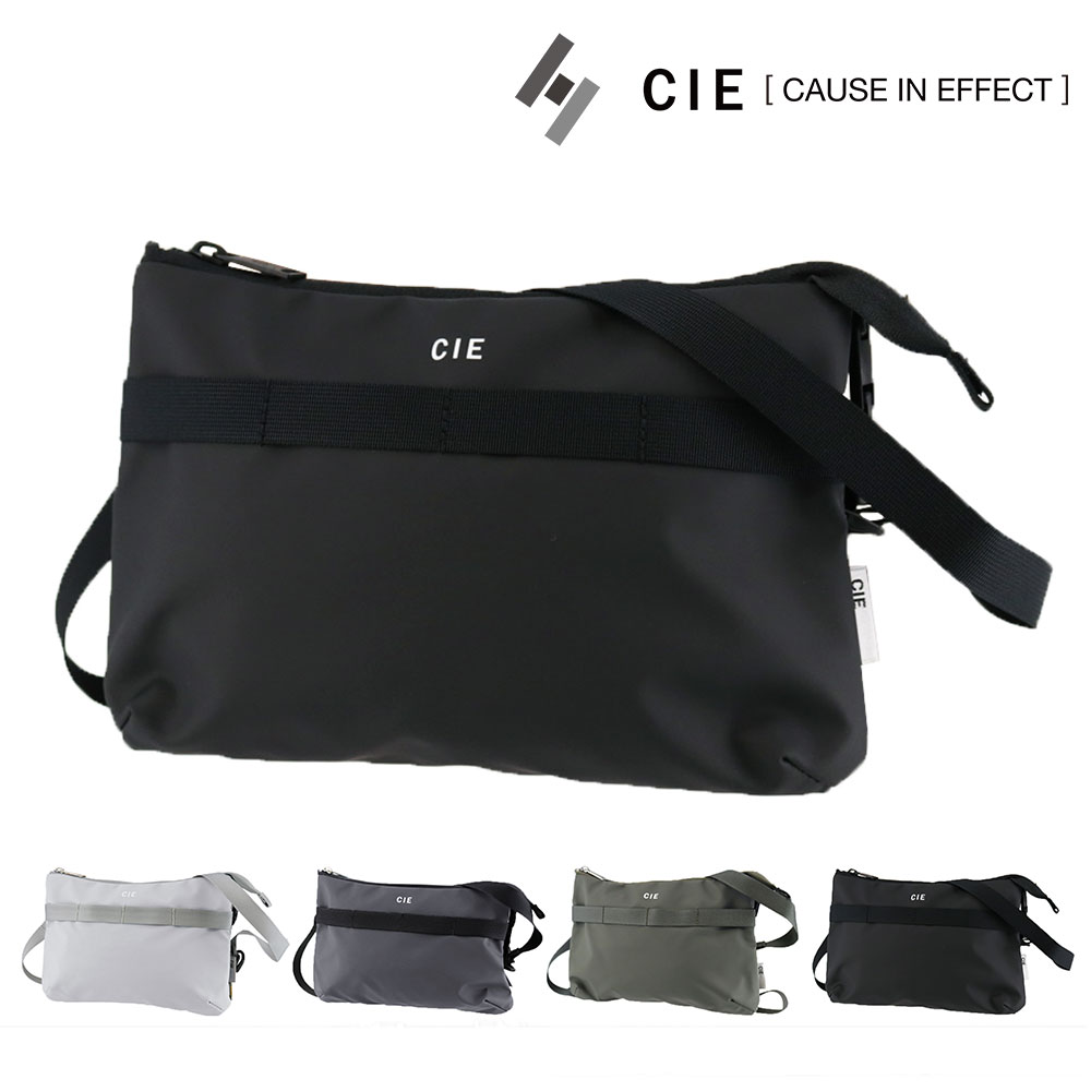 シー CIE ショルダーバッグ GRID-3 ATTACHMENT 032052 1.ブラック -10 メンズ レディース
