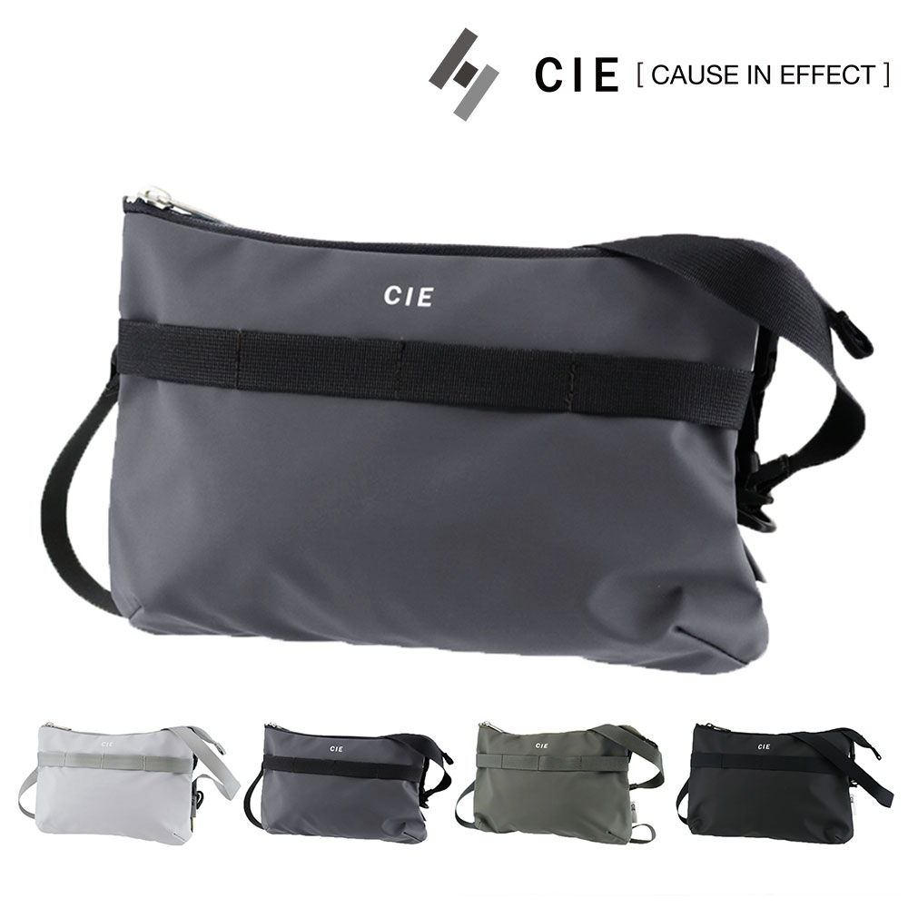 シー CIE ショルダーバッグ GRID-3 ATTACHMENT 032052 4.ネイビーグレー -75 メンズ レディース