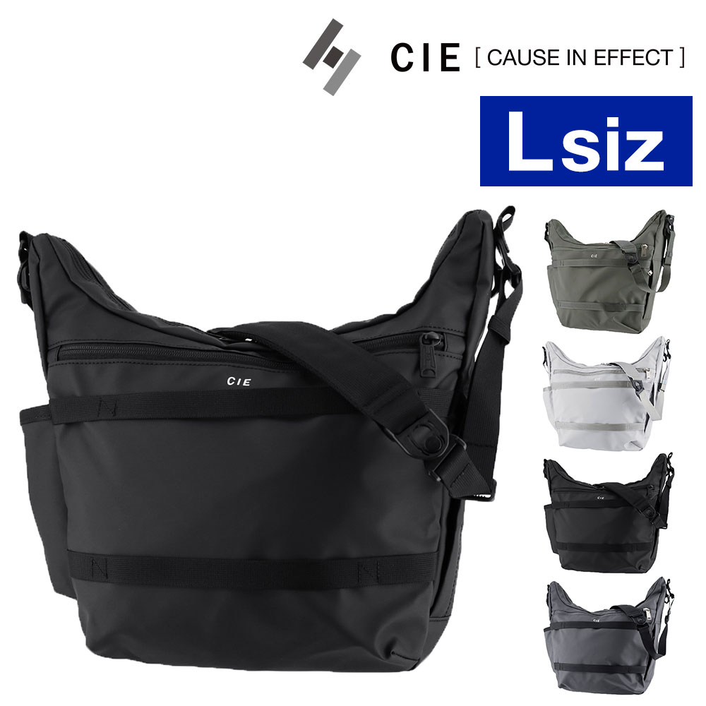 シー CIE ショルダーバッグ GRID-3 SHOULDER 032055 1.ブラック -10 メンズ レディース