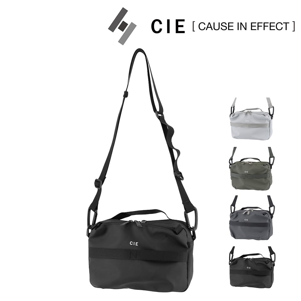 シー CIE ショルダーバッグ GRID3 MINI SHOULDER BAG 032062 1.ブラック -10 メンズ レディース