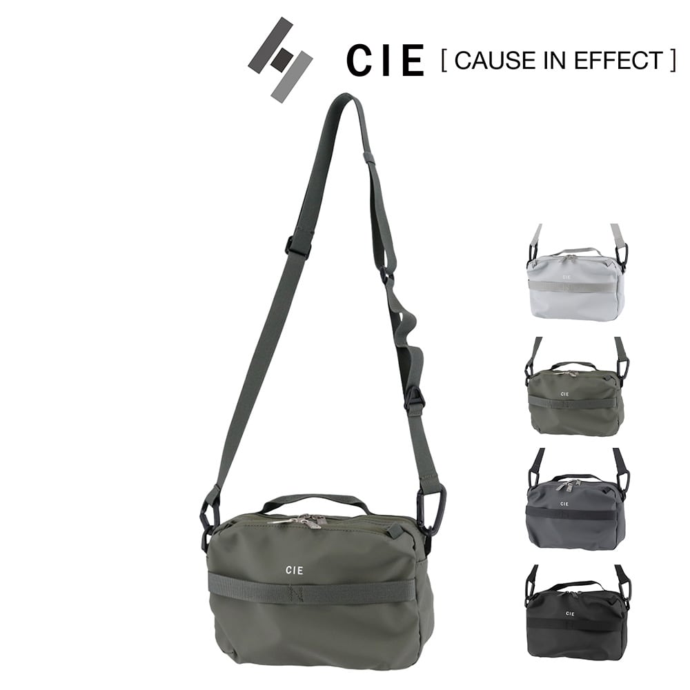 シー CIE ショルダーバッグ GRID3 MINI SHOULDER BAG 032062 3.オリーブ -65 メンズ レディース