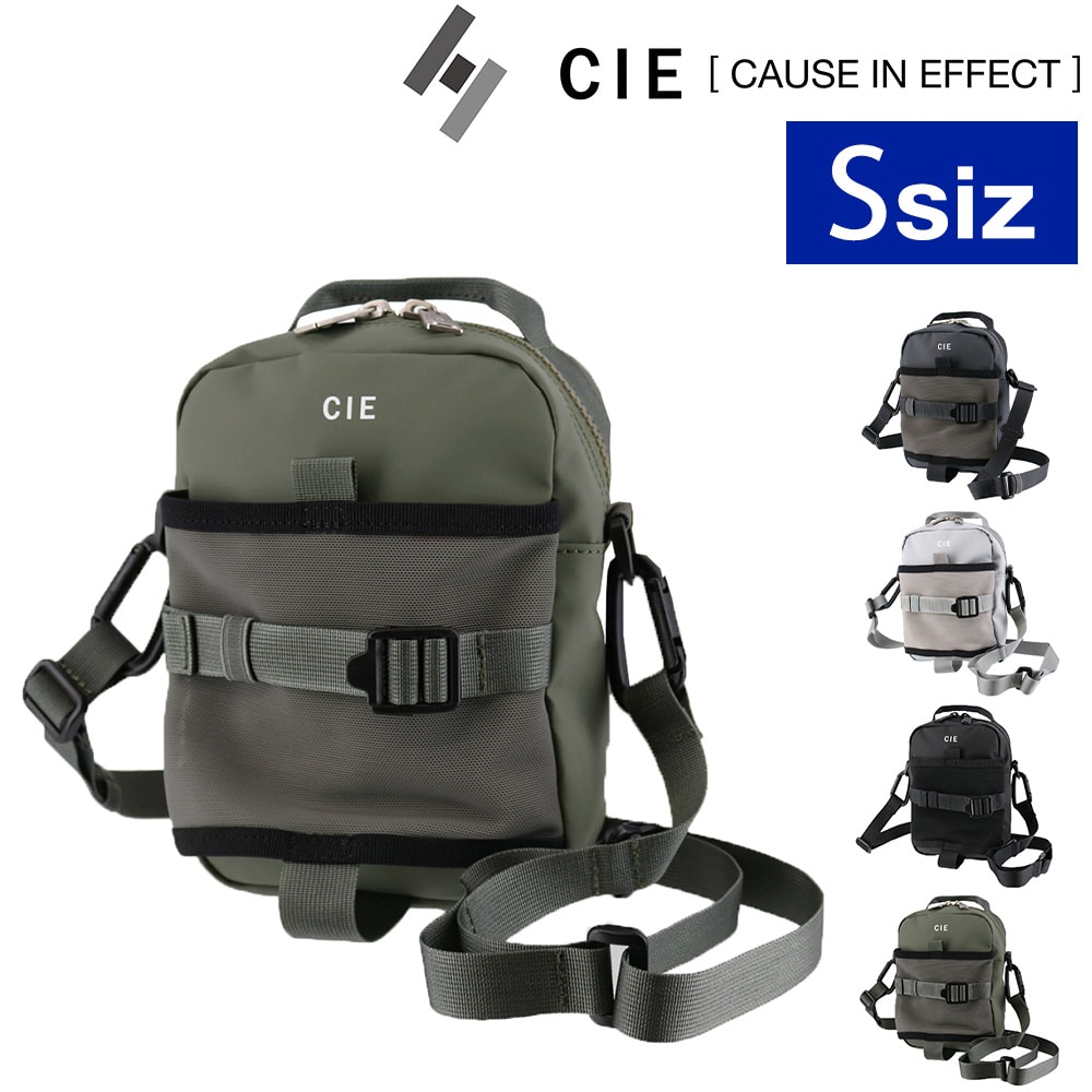 シー CIE ミニショルダーバッグ GRID-3 MINISHOULDER 032067 3.オリーブ -65 メンズ レディース
