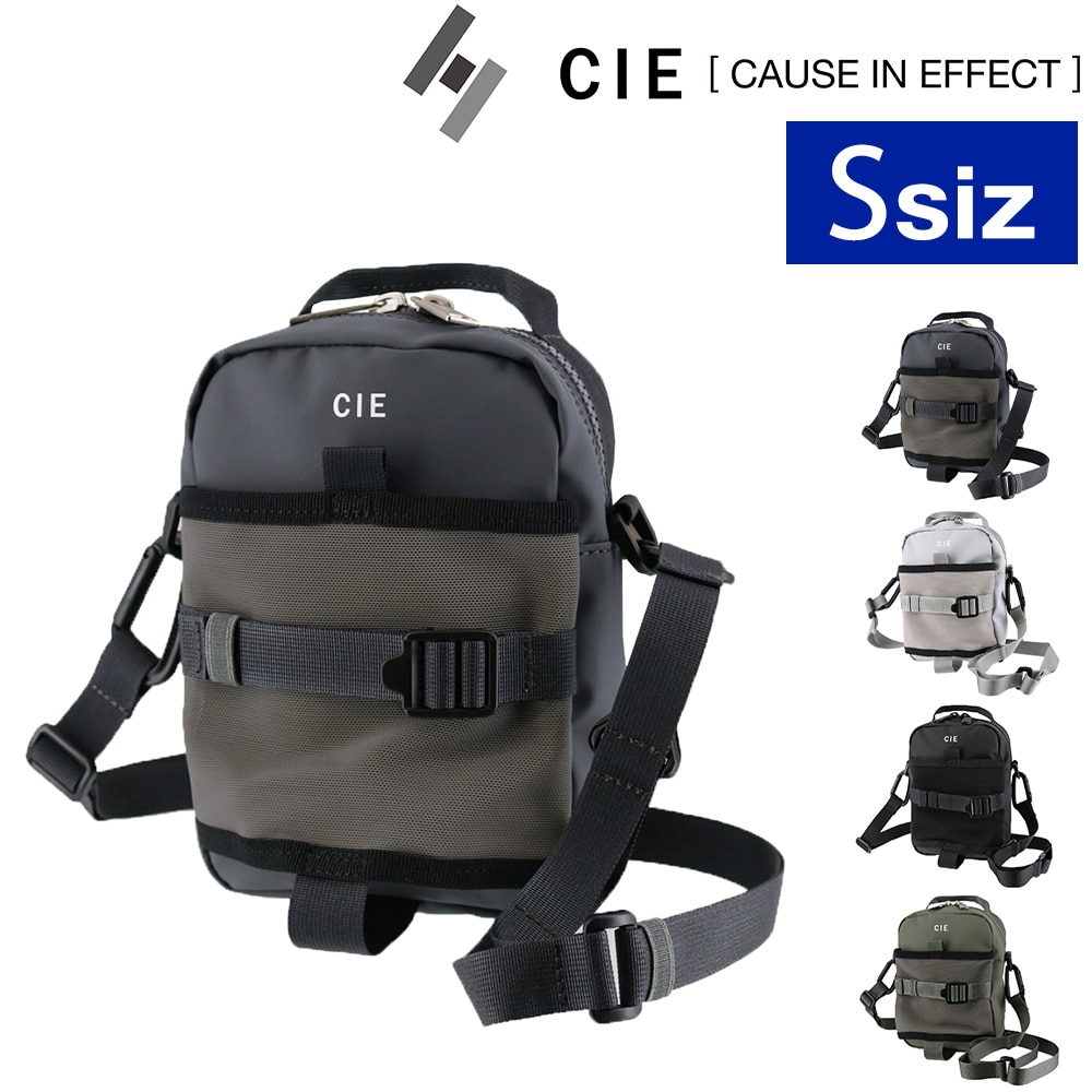 シー CIE ミニショルダーバッグ GRID-3 MINISHOULDER 032067 4.ネイビーグレー -75 メンズ レディース