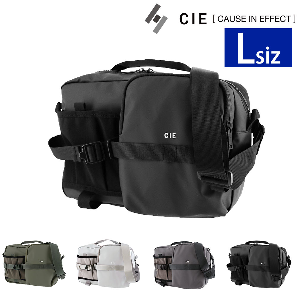 シー CIE ショルダーバッグ GRID-3 SHOULDER 032068 1.ブラック -10 メンズ レディース