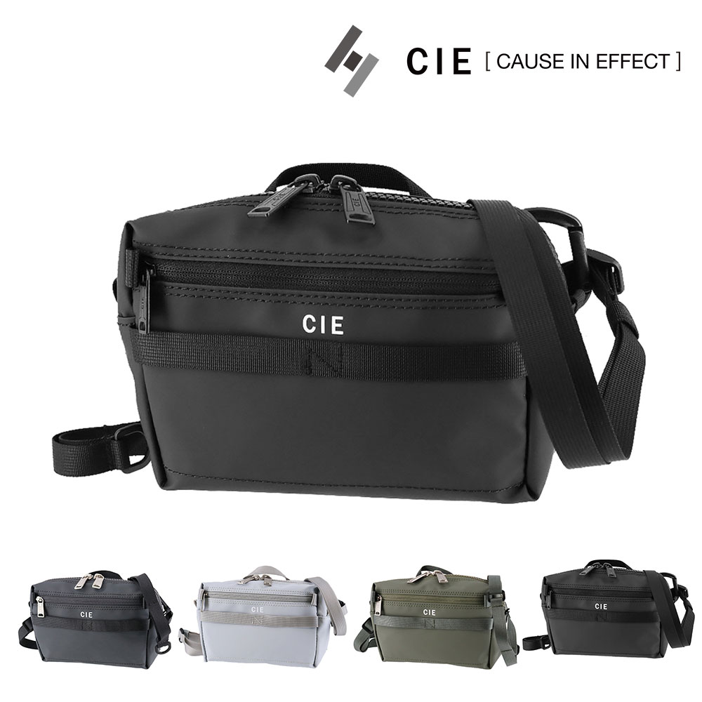 シー CIE ショルダーバッグ GRID-3 MICROSHOULDER 032070 1.ブラック -10 メンズ レディース