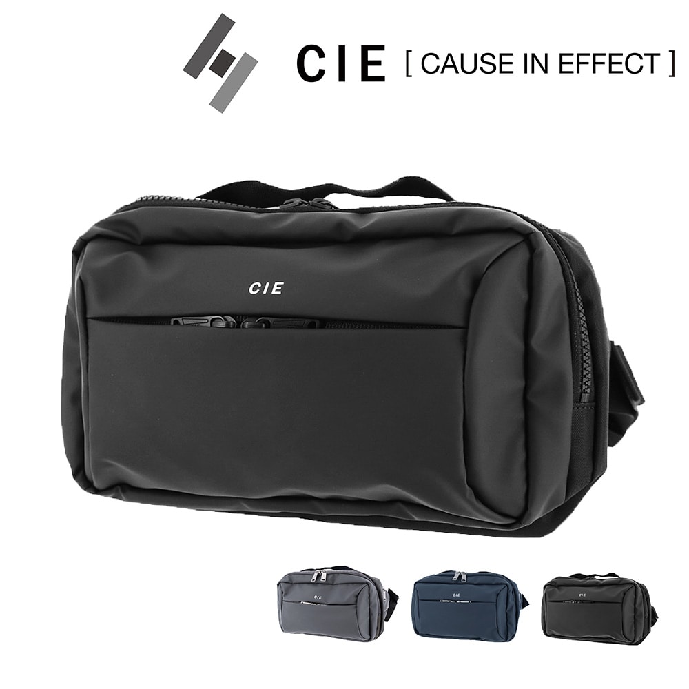 シー CIE スリングバッグ ウエストバッグ LEAP SLING BAG - S 072303 1.ブラック -10 メンズ レディース