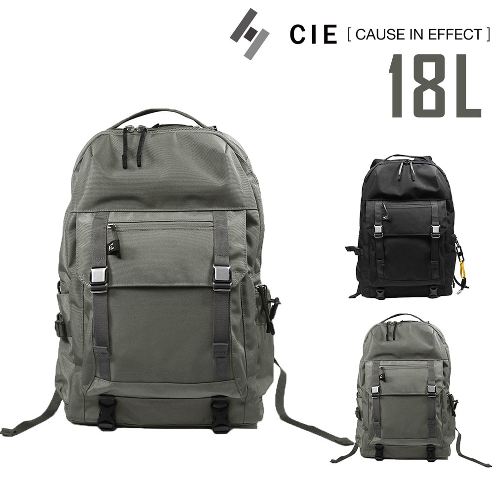 シー バッグ リュックサック デイパック 大容量 CIE エイブル バックパック01 18L B4サイズ A4サイズ 15インチ 202400 メンズ レディース 誕生日プレゼント ギフト ラッピング無料 【正規代理店】 2.グレー -15