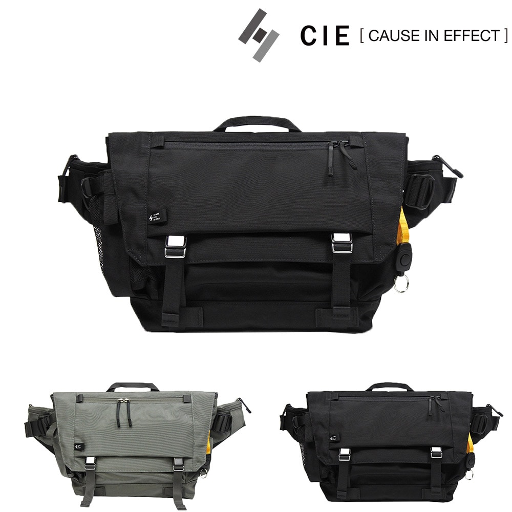 シー バッグ メッセンジャーバッグ ショルダーバッグ 斜めがけバッグ CIE エイブル ショルダー01 13L A4サイズ 202401 メンズ レディース 誕生日プレゼント ギフト ラッピング無料 【正規代理店】 1.ブラック -10