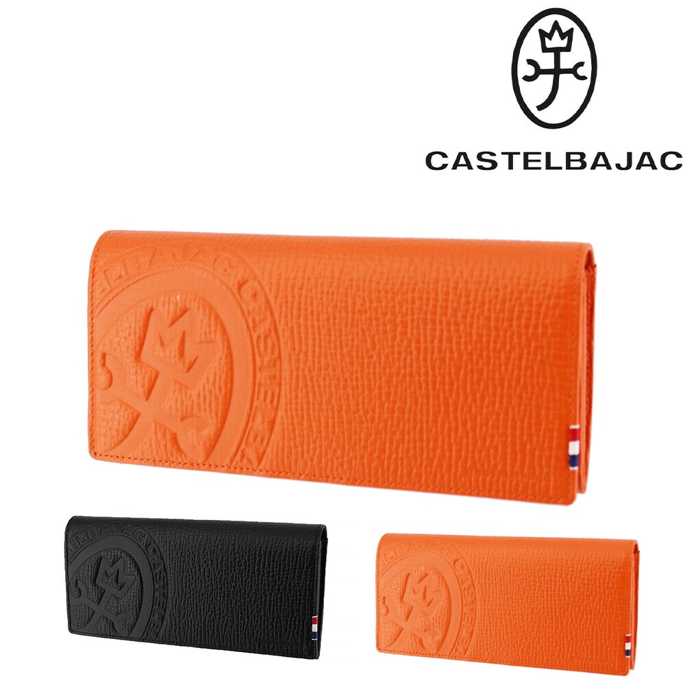 カステルバジャック CASTELBAJAC ピッコロ 長財布 022616 2.オレンジ -34xorg メンズ メンズ