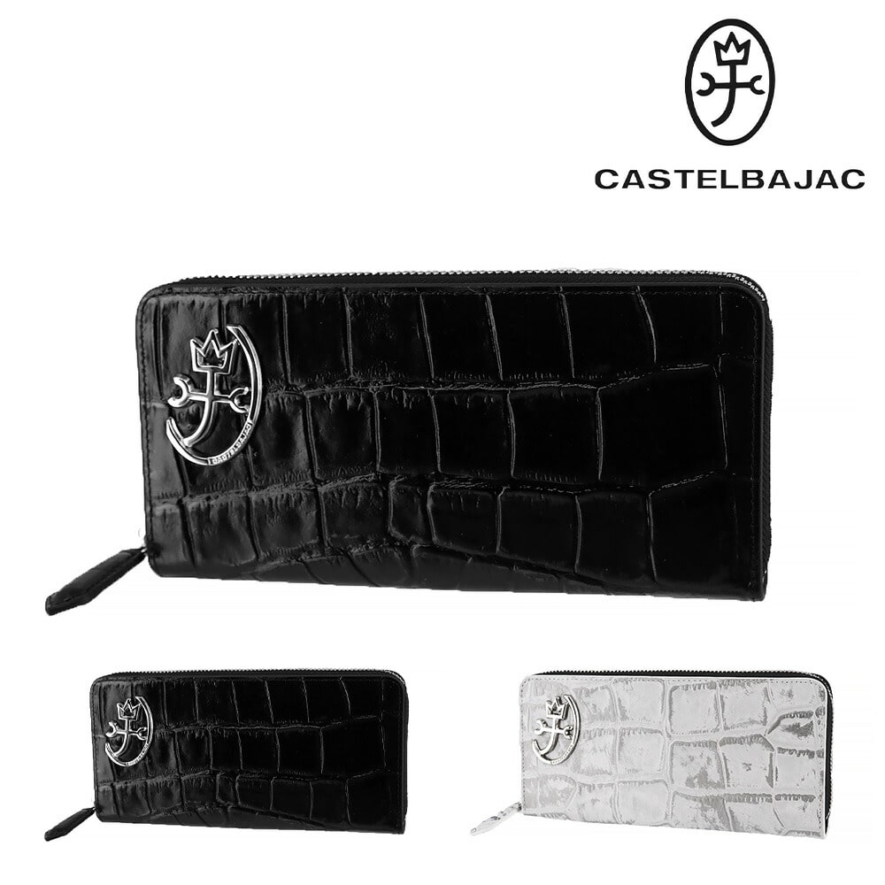 カステルバジャック CASTELBAJAC カルル 長財布 023623 1.ブラック -10xblk メンズ メンズ