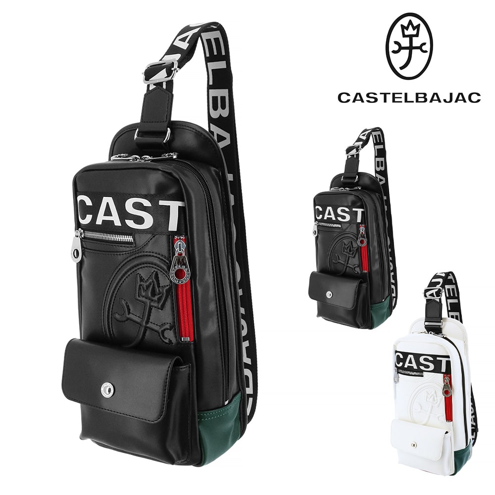 カステルバジャック CASTELBAJAC ダルトン ワンショルダーバッグ 26932 1.ブラック -10xblk メンズ メンズ