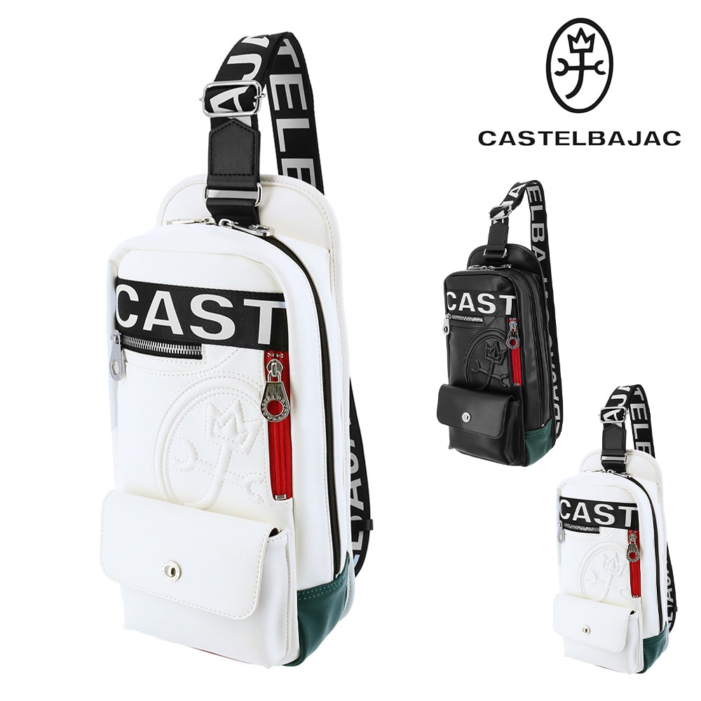 カステルバジャック CASTELBAJAC ダルトン ワンショルダーバッグ 26932 2.ホワイト -20xwht メンズ メンズ