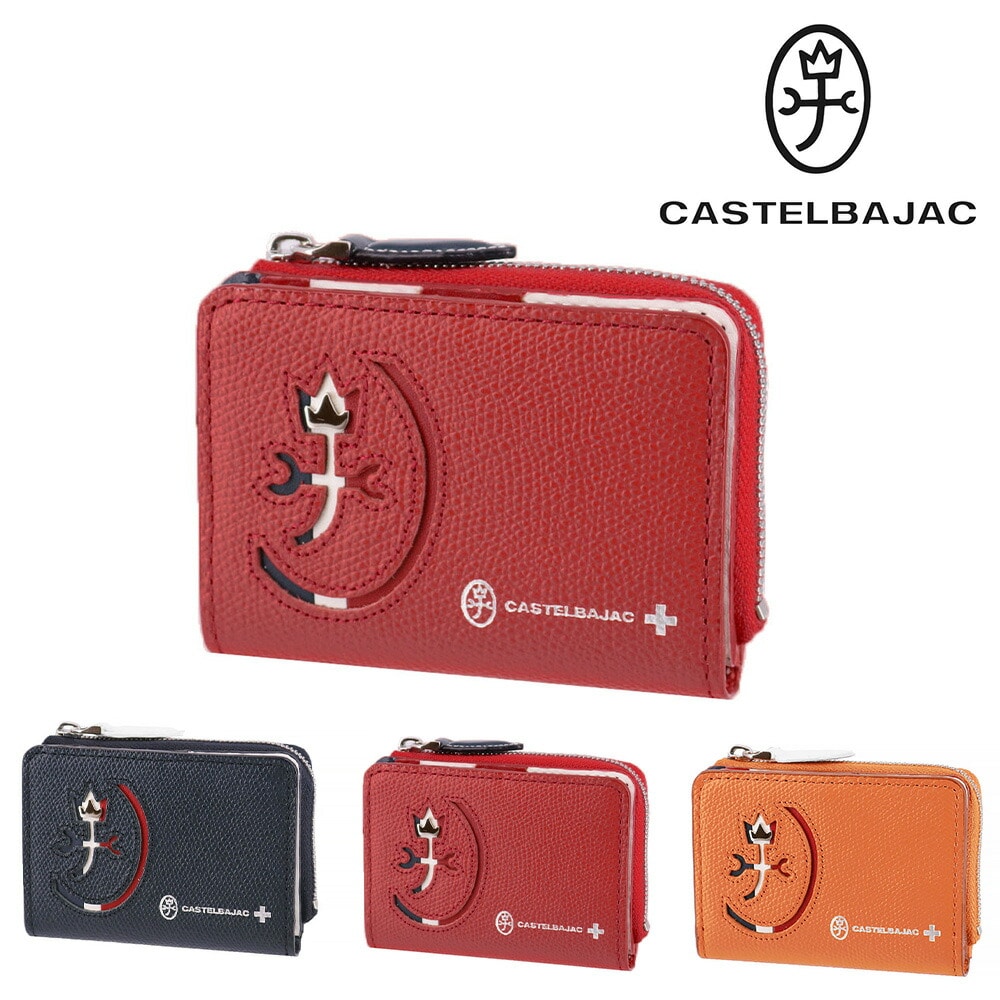 カステルバジャック CASTELBAJAC カルネ Carnet パスケース 32612 2.レッド -30xred メンズ メンズ