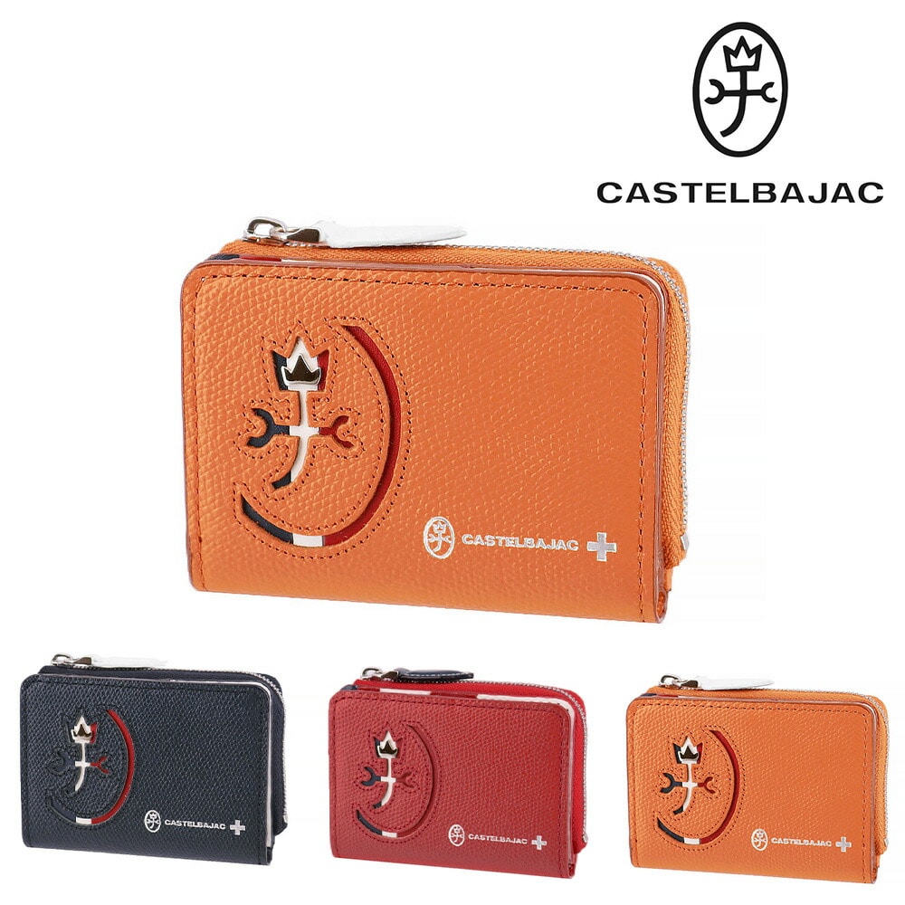 カステルバジャック CASTELBAJAC カルネ Carnet パスケース 32612 3.オレンジ -34xorg メンズ メンズ