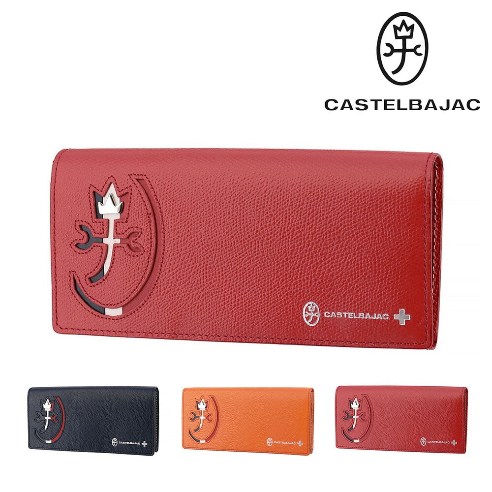 カステルバジャック CASTELBAJAC カルネ Carnet 長財布 32614 2.レッド -30xred メンズ メンズ