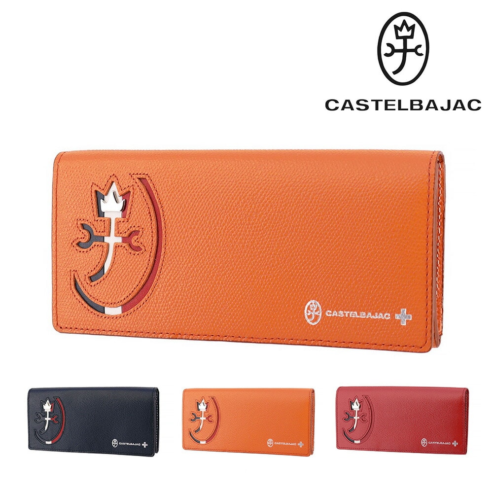 カステルバジャック CASTELBAJAC カルネ Carnet 長財布 32614 3.オレンジ -34xorg メンズ メンズ