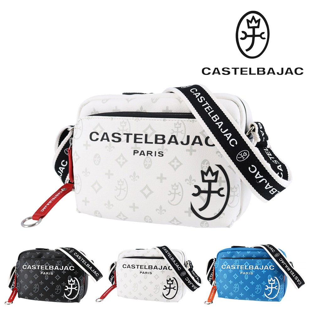 カステルバジャック CASTELBAJAC サシャ ショルダーバッグ 48122 2.ホワイト -wht メンズ メンズ