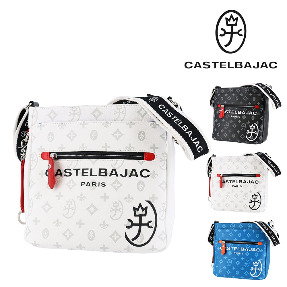 カステルバジャック CASTELBAJAC サシャ ショルダーバッグ 48123 2.ホワイト -wht メンズ メンズ