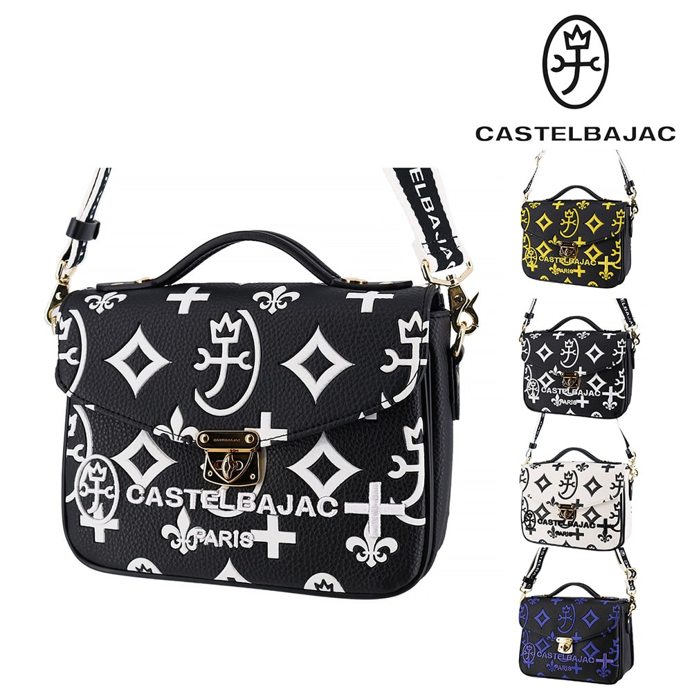 カステルバジャック CASTELBAJAC クレア ショルダーバッグ 68131 1.ブラック -10xblk メンズ メンズ