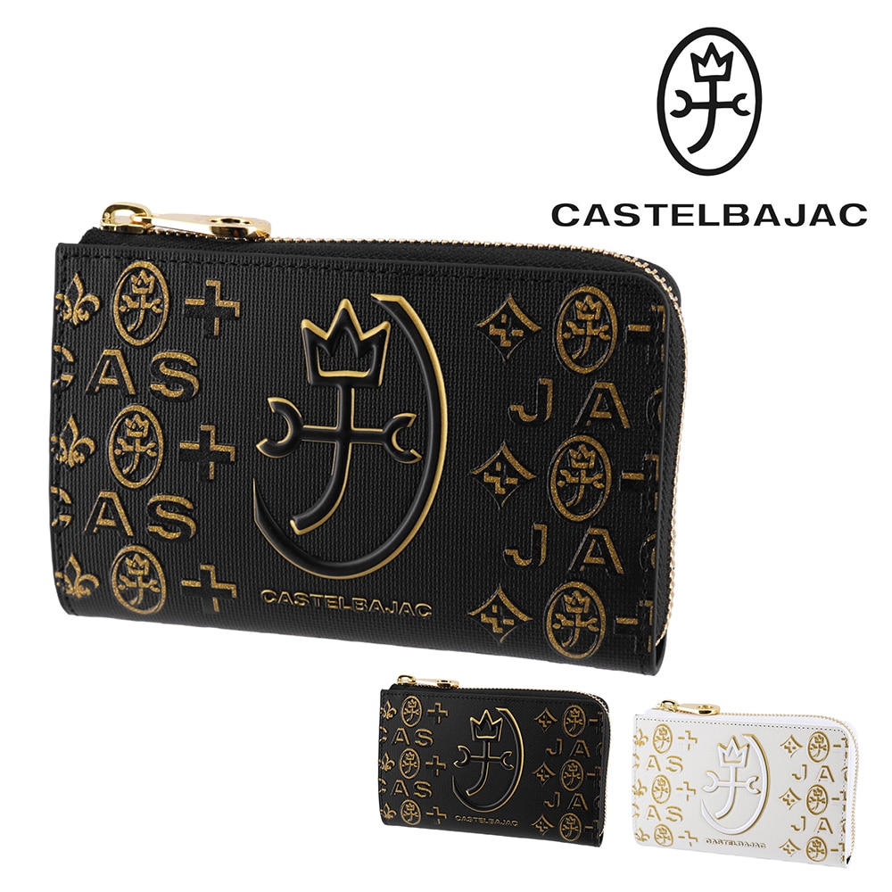 カステルバジャック 財布 長財布 L字ファスナーセミ長財布 L字ファスナー 小銭入れあり コンパクト CASTELBAJAC シテ 89652 メンズ レディース 本革 送料無料 誕生日プレゼント ギフト ラッピング無料 【正規代理店】 1.ブラック -blk