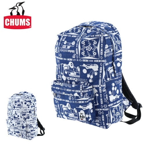 チャムス CHUMS リュックサック ACCESSORIES/アクセサリー [Chumloha Hurricane Day Pack/チャムロハ ハリケーン デイパック] ch60-2371 20xw001 1.ホワイト