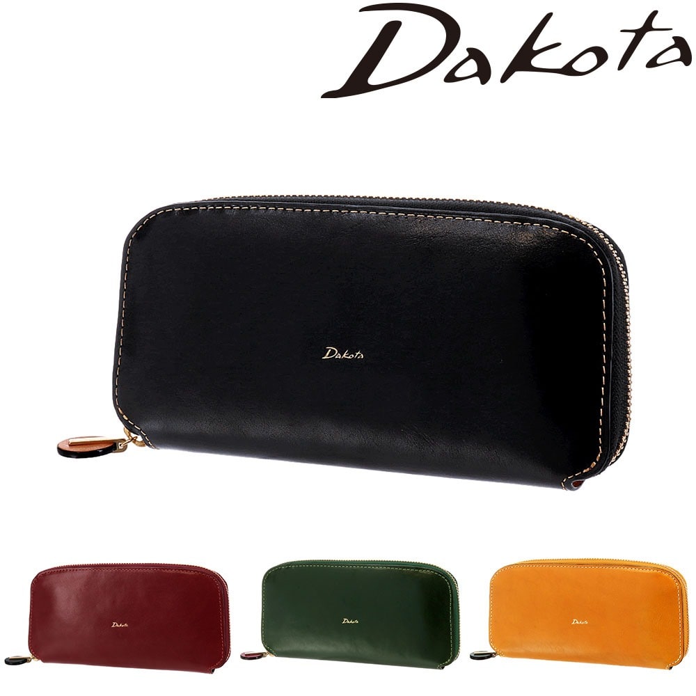 ダコタ Dakota チェルキオ ラウンドファスナー長財布 30527 2.レンガ 44x44 レディース