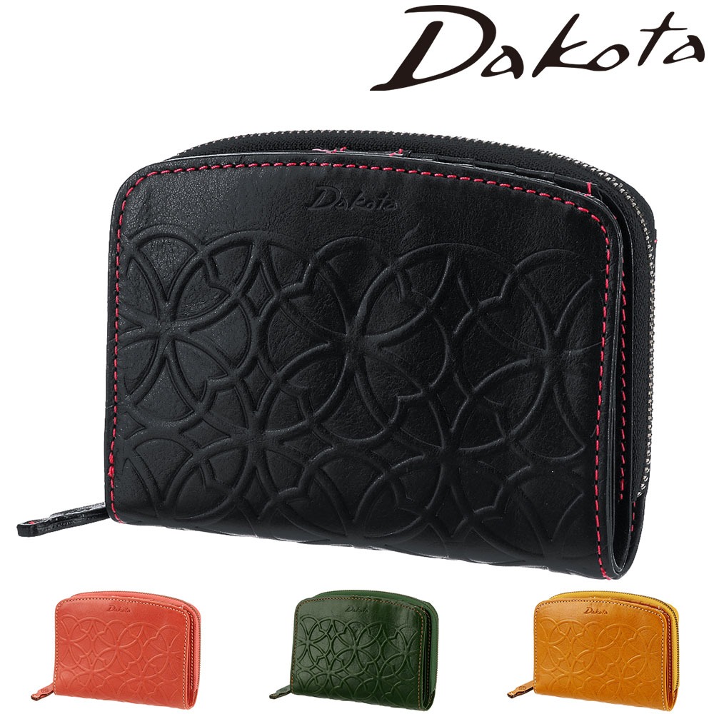 ダコタ Dakota リリーヴォ 二つ折り財布 31250(30650) 1.ブラック 10x10 レディース