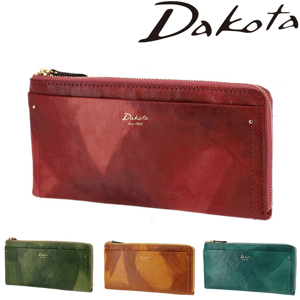 ダコタ Dakota ペンネロ L字ファスナー長財布 30684 3.マスタード 53x53 レディース