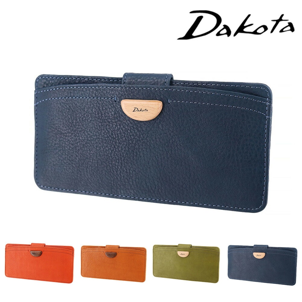 ダコタ Dakota アーブル 薄型長財布 31365 4.ネイビー -60x60 レディース