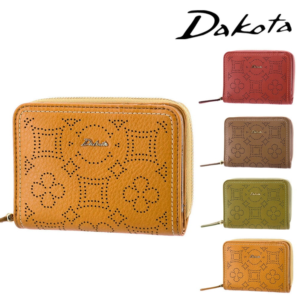 ダコタ Dakota ディクラッセ 二つ折り財布 31400 4.マスタード -53x53 レディース