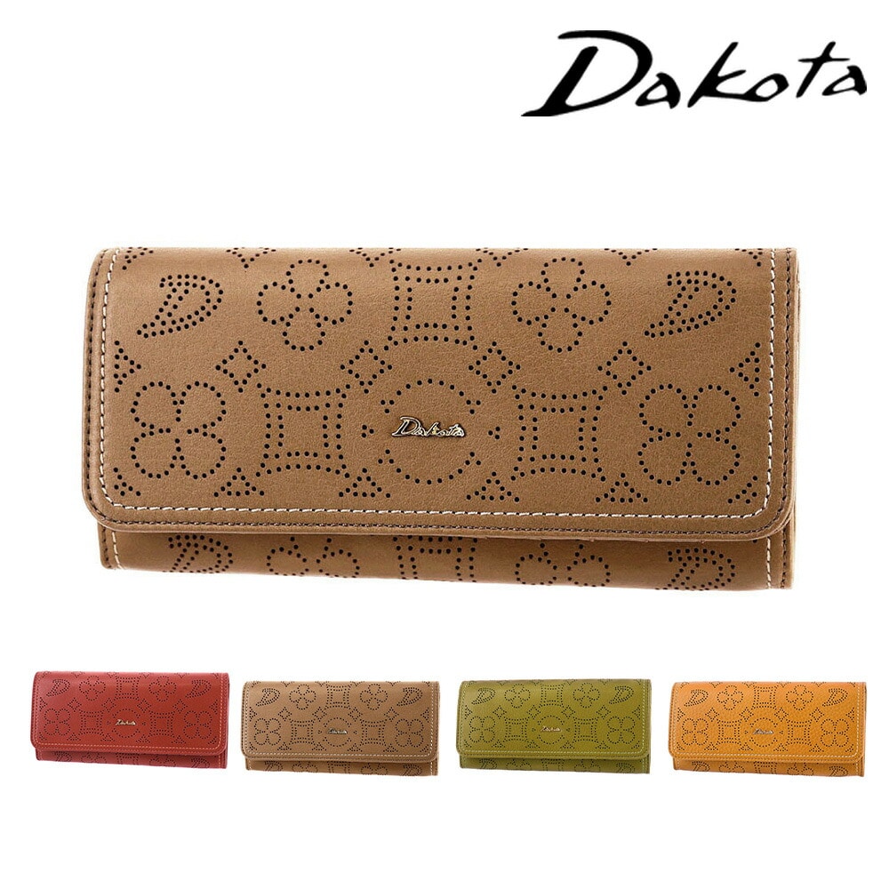 ダコタ Dakota ディクラッセ 被せ長財布 31401 2.オーク -43x43 レディース