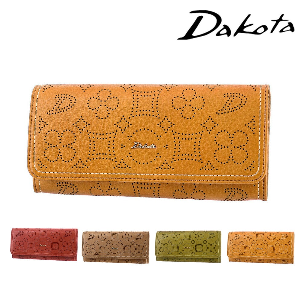 ダコタ Dakota ディクラッセ 被せ長財布 31401 4.マスタード -53x53 レディース