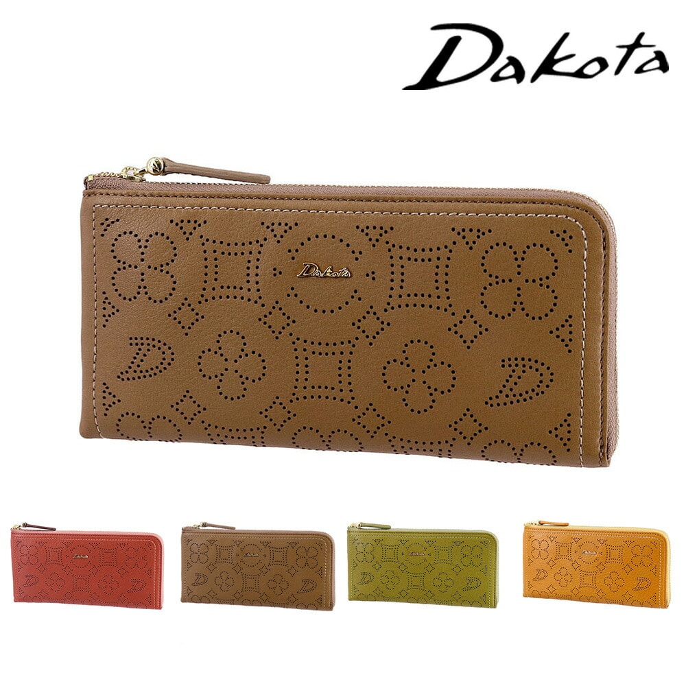 ダコタ Dakota ディクラッセ L字ファスナー長財布 31403 2.オーク -43x43 レディース