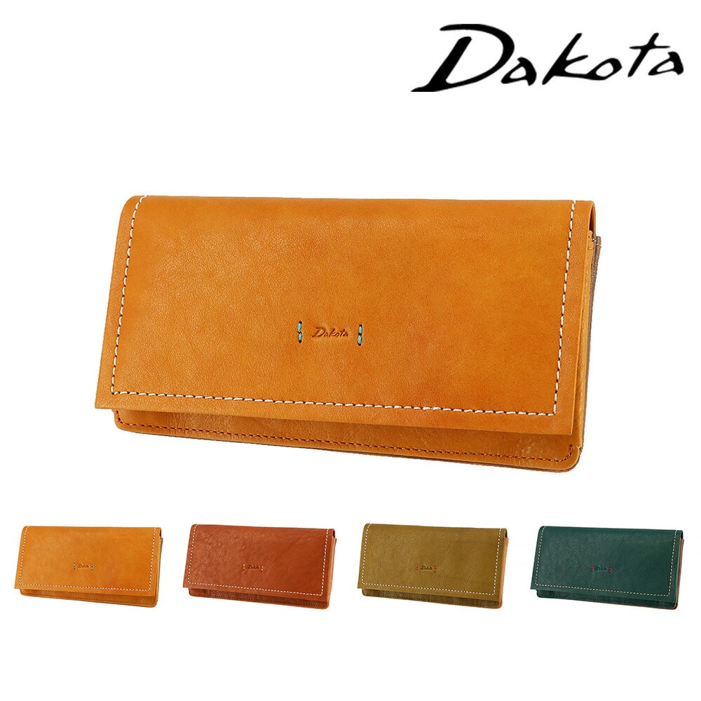 ダコタ Dakota ピアッタ かぶせ長財布 31532 3.マスタード -53x53 レディース