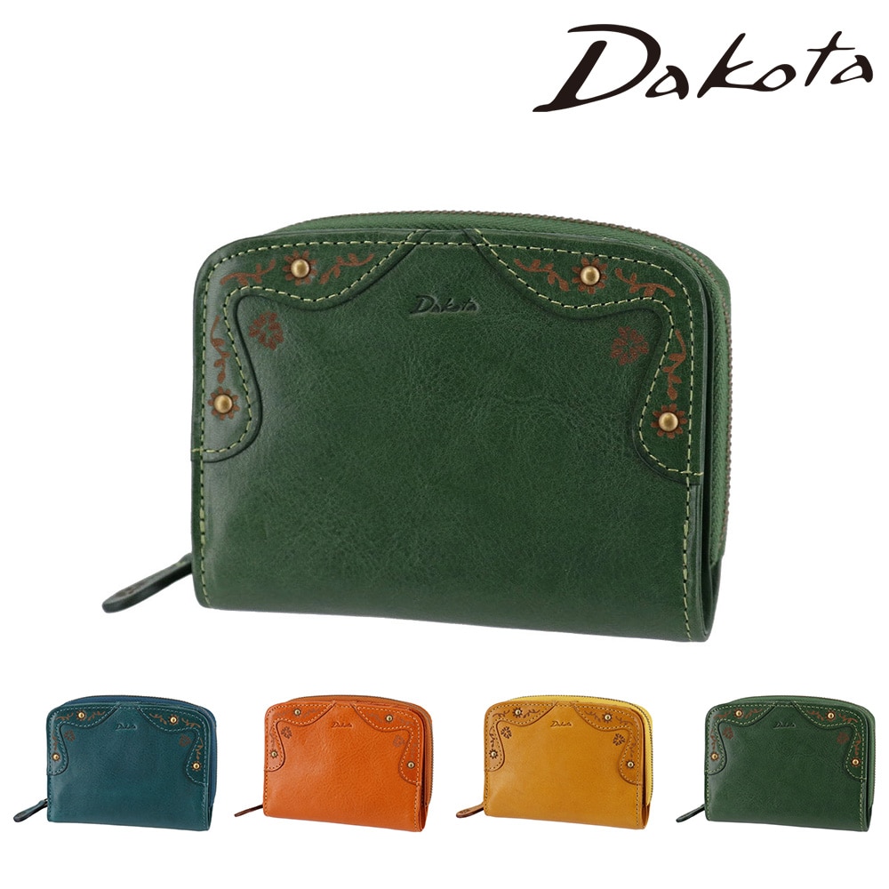 ダコタ Dakota マーゴット 二つ折り財布 31600 2.グリーン -50 レディース