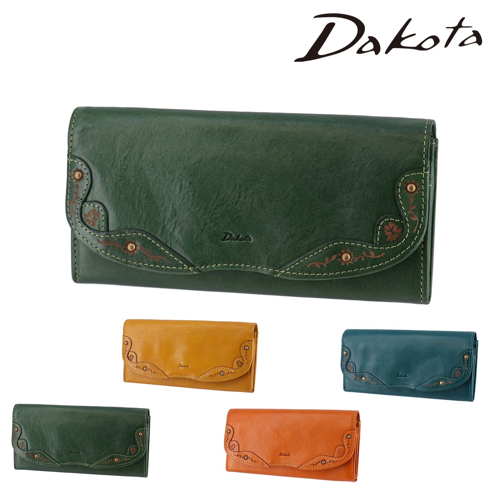 ダコタ Dakota マーゴット 長財布 31602 2.グリーン -50 レディース