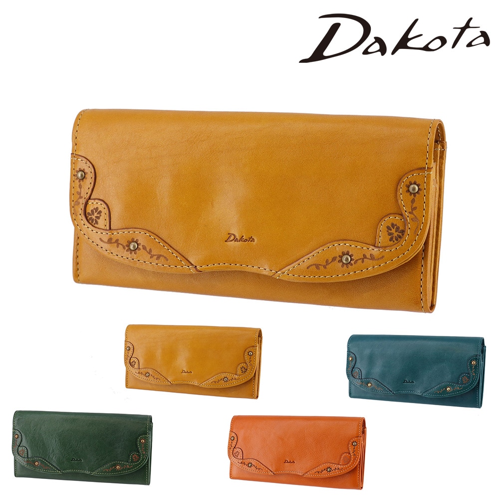 ダコタ Dakota マーゴット 長財布 31602 3.マスタード -53 レディース