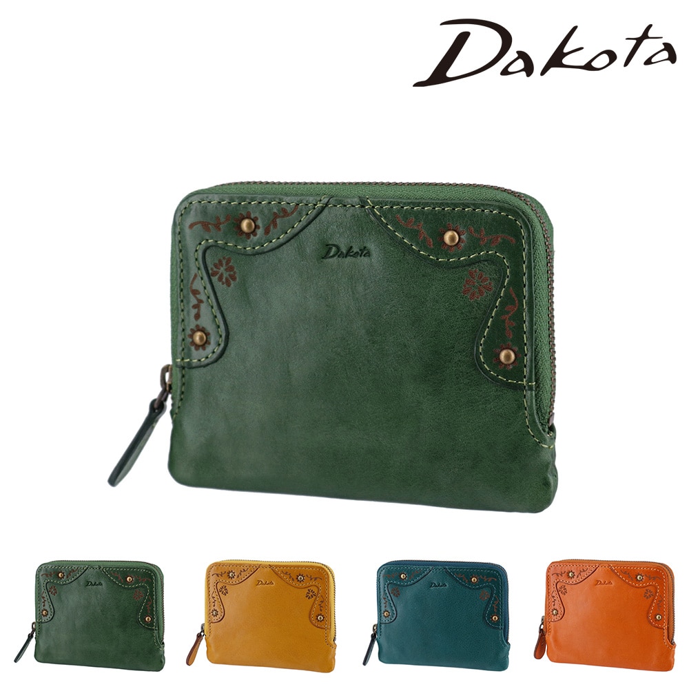 ダコタ Dakota マーゴット ミニ財布 31605 2.グリーン -50 レディース