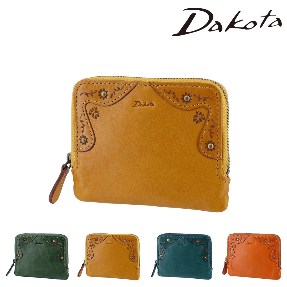 ダコタ Dakota マーゴット ミニ財布 31605 3.マスタード -53 レディース