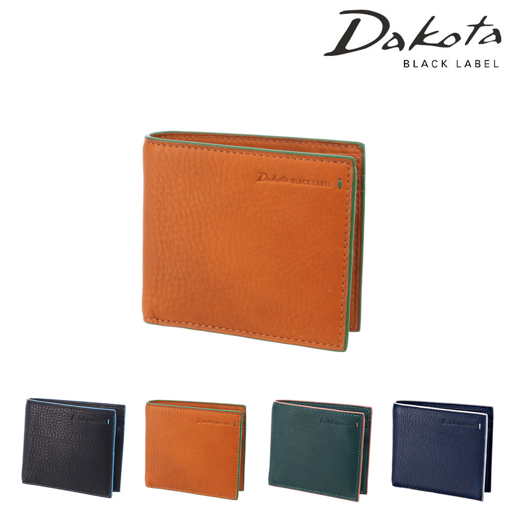 ダコタブラックレーベル Dakota black label グリップ 二つ折り財布 620120(620110) 2.オレンジ 34x34 メンズ