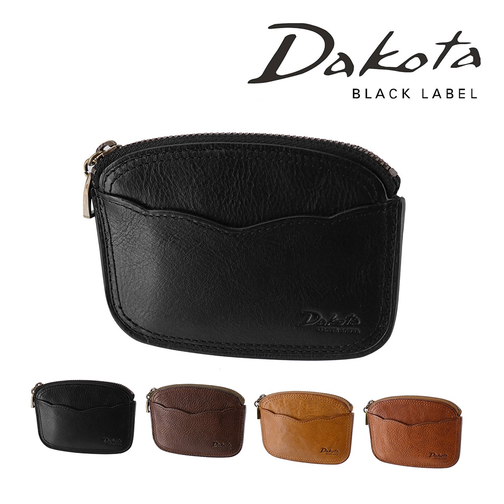 ダコタブラックレーベル 財布 小物 コインケース 小銭入れ 小さい 薄型 本革 Dakota BLACK LABEL ハイデ 620255 メンズ レディース ポイント10倍 送料無料 誕生日プレゼント ギフト ラッピング無料 正規代理店 1.ブラック -10